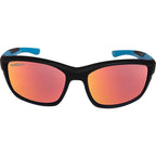 Platypus Kids, Matte Black and Blue/Red Mirror Polarised Lenses