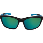 Platypus Kids, Matte Black and Blue/Green Mirror Polarised Lenses
