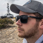 Riot, Matte Black/Carbon Glass Polarised Lenses