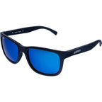 Zane, Matte Black/Blue Mirror Glass Polarised Lenses