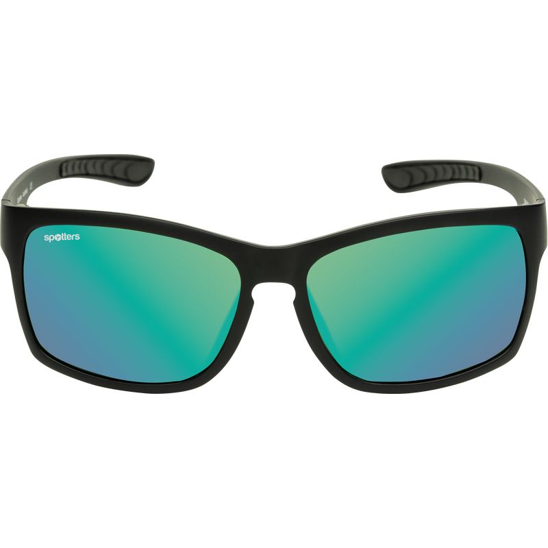 Spotters Savage Matte Black Helix Glass Polarised Front