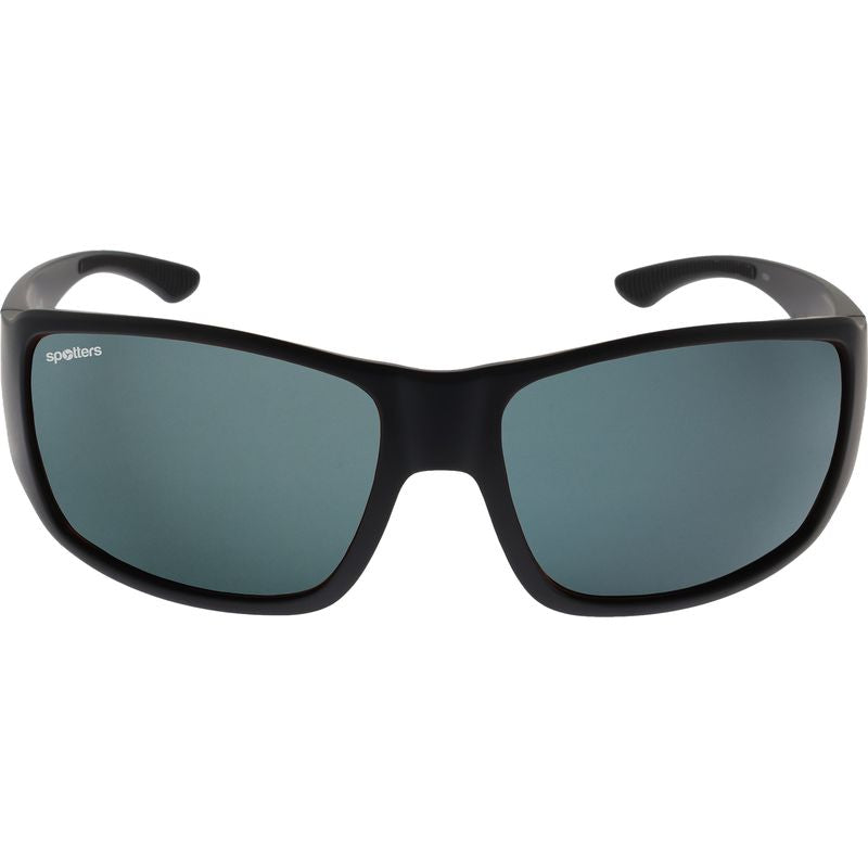 Spotters Torque Matte Black Carbon Glass Polarised Front