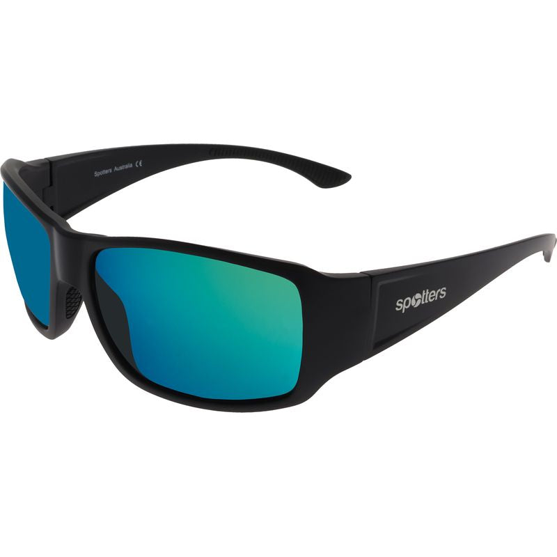 Spotters Torque Matte Black Nexus Glass Polarised Angle