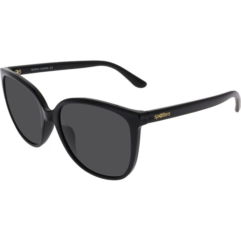 Spotters Vixen Gloss Black Carbon Glass Polarised Angle