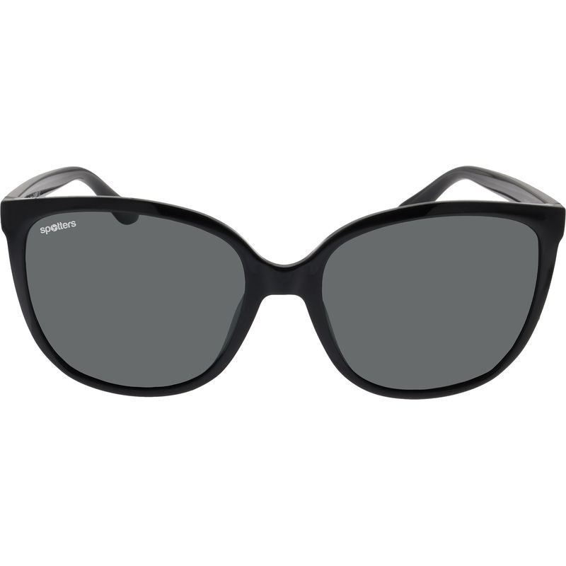 Spotters Vixen Gloss Black Carbon Glass Polarised Front