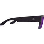 Cyrus, Soft Matte Purple Fade/Happy Dark Purple Mirror Lenses