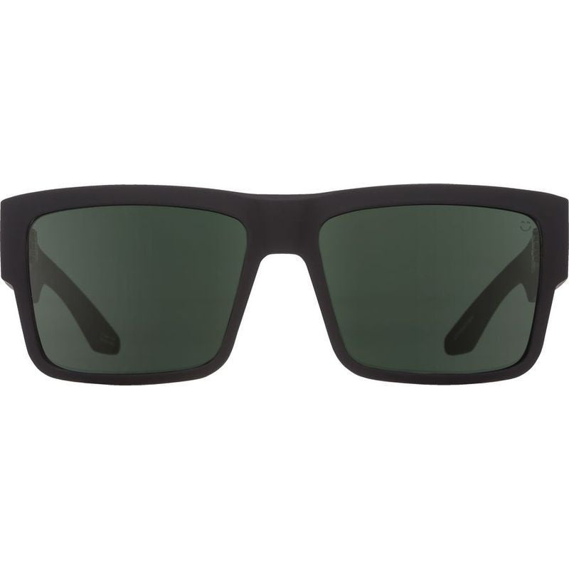 Cyrus, Soft Matte Black/HD+ Grey Green Polarised Lenses