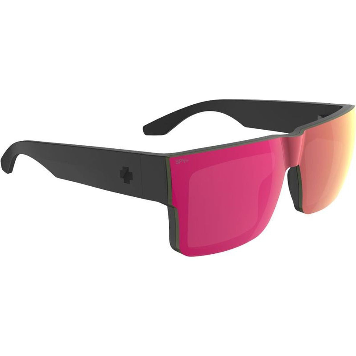 Cyrus Switch, Matte Black/Happy Pink Mirror & Happy Grey Green Lenses