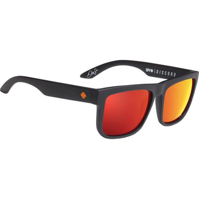 Discord, Dale Jr Matte Black/HD+ Grey Green with Red Spectra Lenses