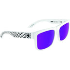 Discord, Slayco Matte White Viper/Bronze with Purple Spectra Lenses