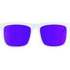 Discord, Slayco Matte White Viper/Bronze with Purple Spectra Lenses