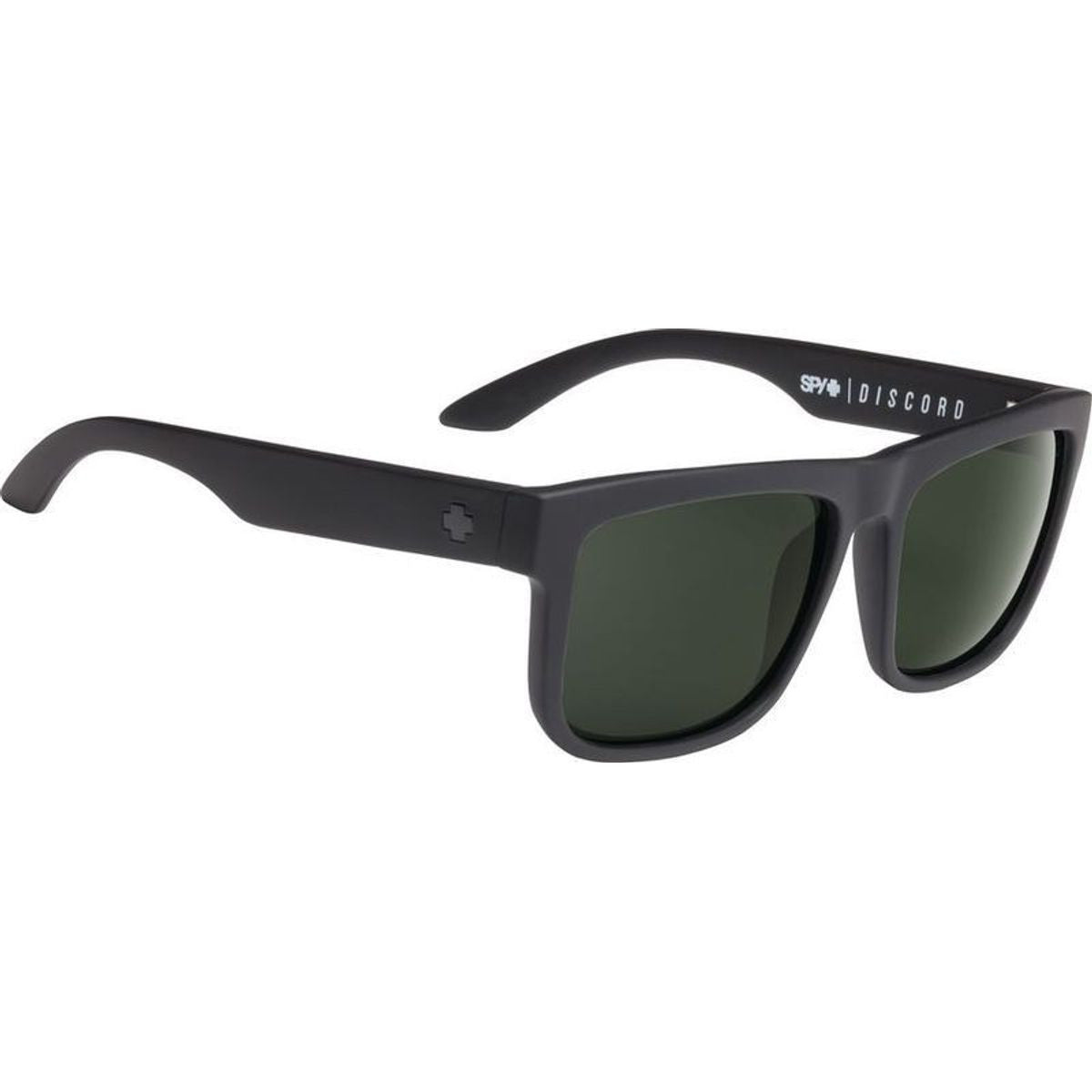 Discord, Soft Matte Black/HD+ Grey Green Polarised Lenses