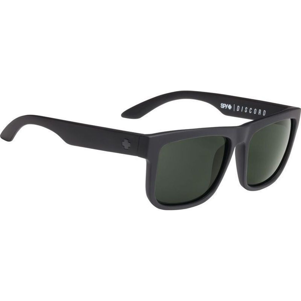 Discord, Soft Matte Black/HD+ Grey Green Lenses