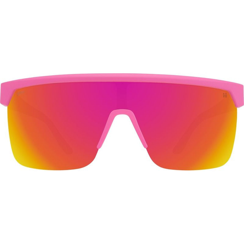 Flynn 5050, Matte Pink and Trans White/Bronze Pink Mirror Happy Lenses