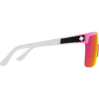 Flynn 5050, Matte Pink and Trans White/Bronze Pink Mirror Happy Lenses
