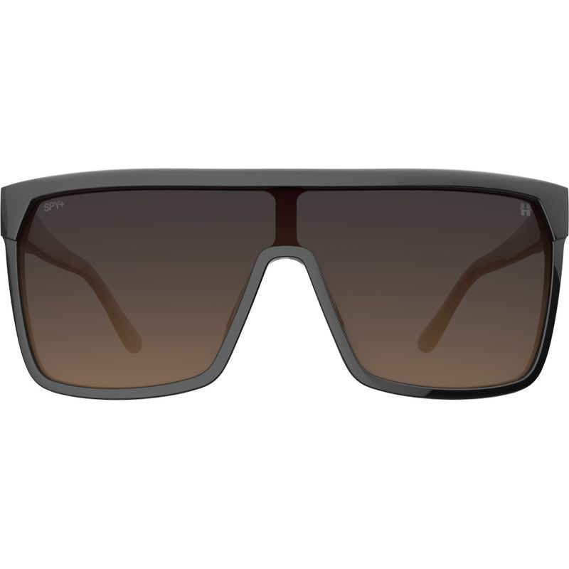 Flynn, Black and Honey Tort/Happy Dark Brown Gradient Lenses
