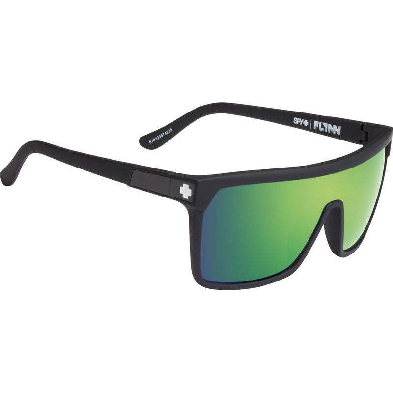 Flynn, Matte Black/HD+ Bronze with Green Spectra Lenses