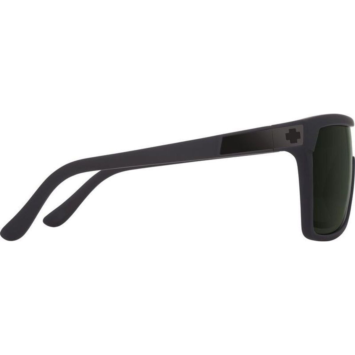 Flynn, Soft Matte Black/HD+ Grey Green Lenses