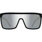 Flynn, Soft Matte Black/HD Plus Grey Green with Silver Spectra Polarised Lenses