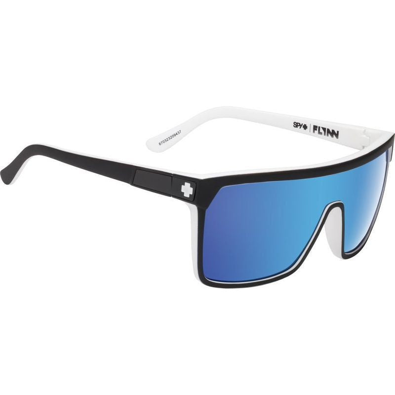 Flynn, Whitewall/HD+ Grey Green with Light Blue Spectra Lenses