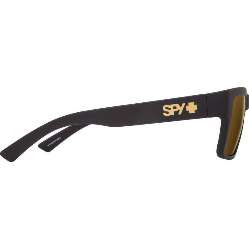Montana, Soft Matte Black/HD+ Bronze with Gold Spectra Lenses