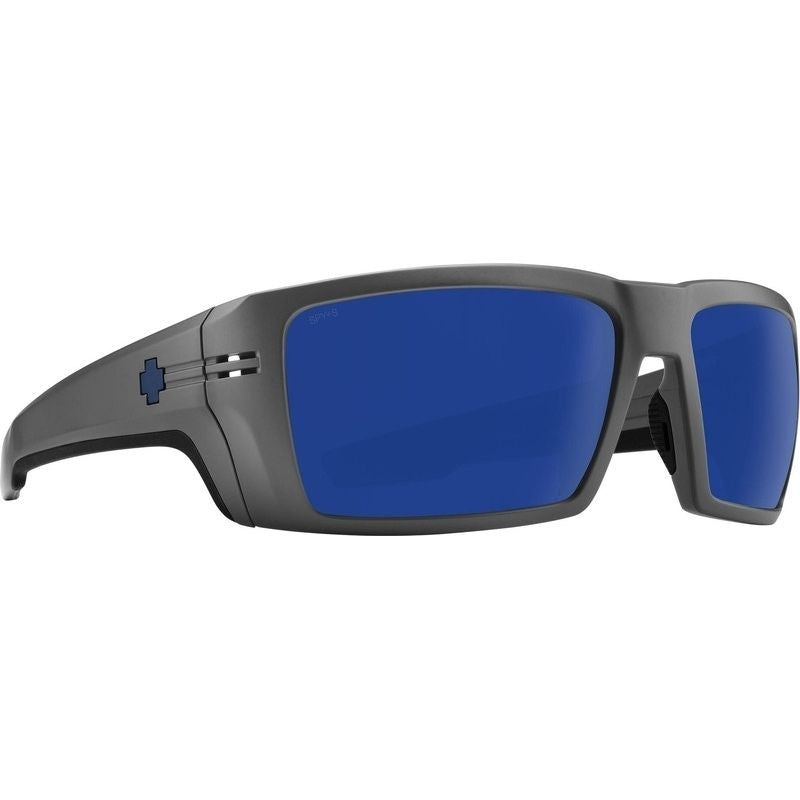 Rebar, Matte Gunmetal/Happy Grey Green and Dark Blue Spectra Polarised Lenses