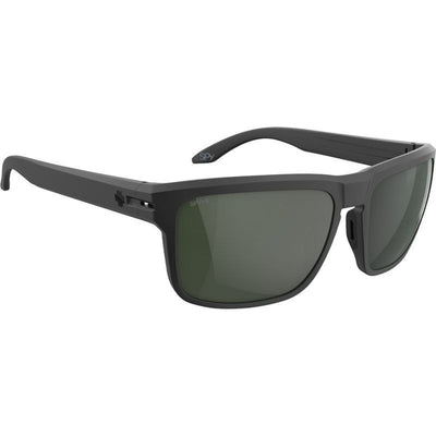 Region XL, Matte Black/Happy Grey Green Polarised Lenses