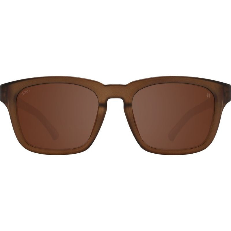Saxony, Matte Translucent Brown/Happy Bronze Polarised Lenses