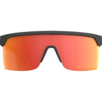 Super Flynn, Matte Black/Happy Grey Green with Orange Mirror Lenses