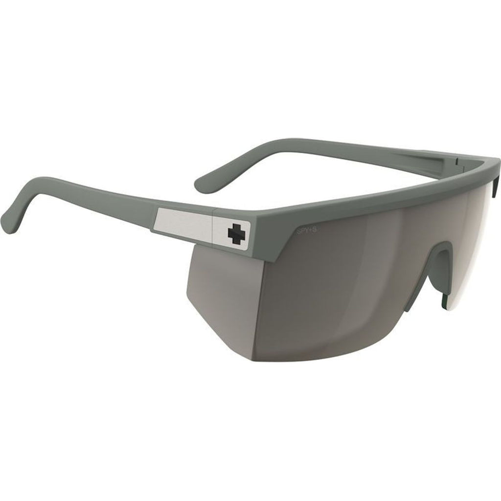 Super Flynn, Matte Olive Green/Happy Bronze with Pewter Mirror Lenses