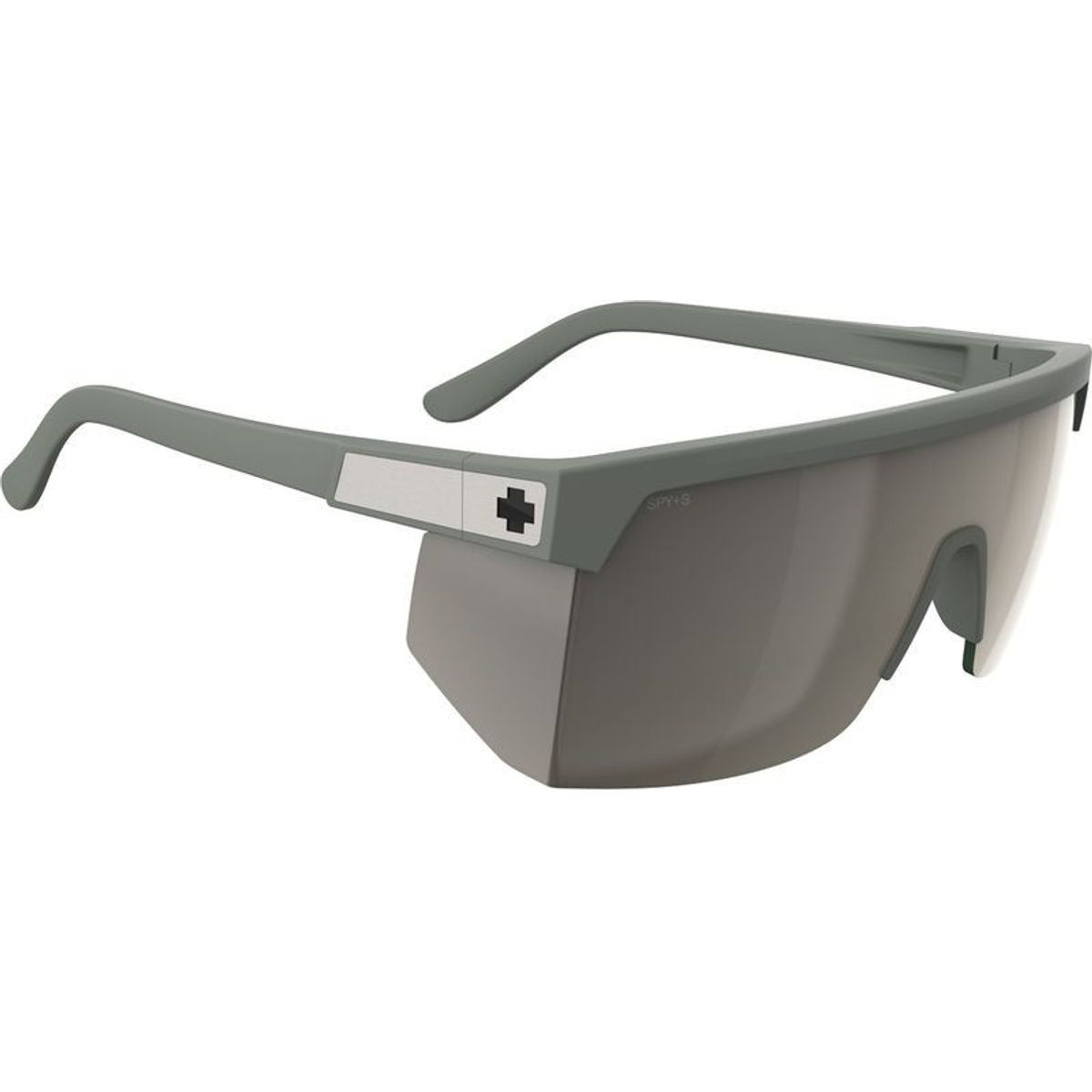 Super Flynn, Matte Olive Green/Happy Bronze with Pewter Mirror Lenses