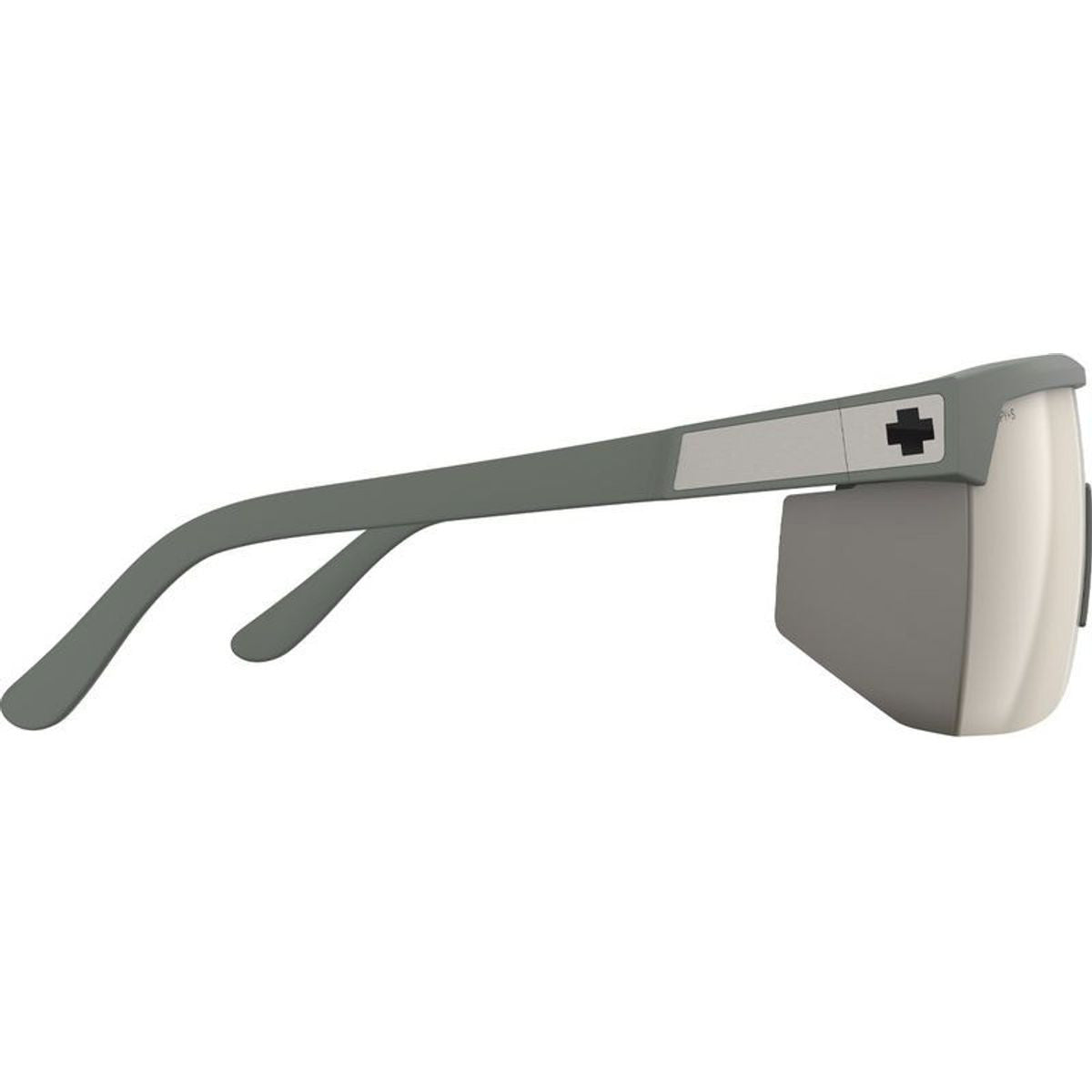 Super Flynn, Matte Olive Green/Happy Bronze with Pewter Mirror Lenses