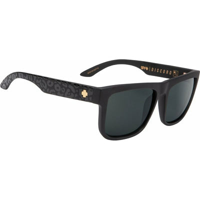 Spy Discord Matte Black Leopard Angle