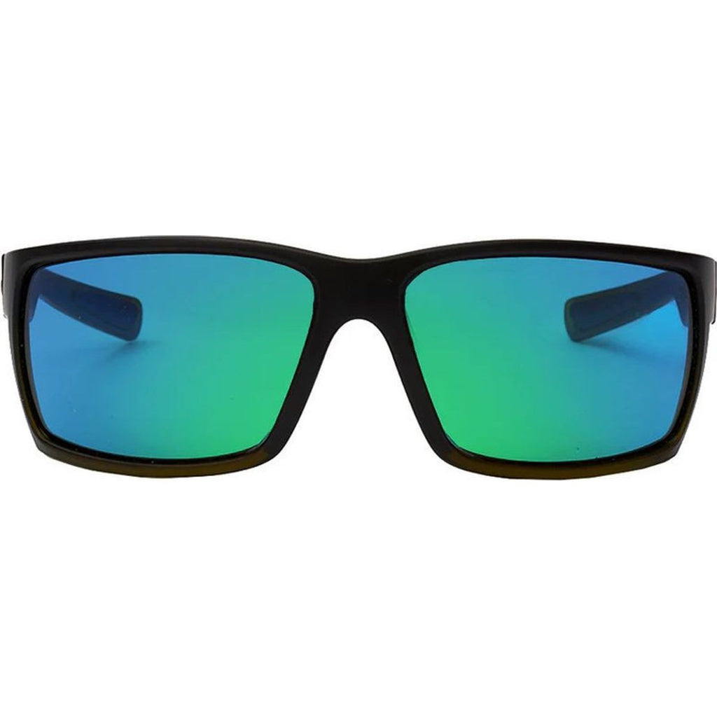 Cobia, Matte Black/Green Mirror Polarised Lenses