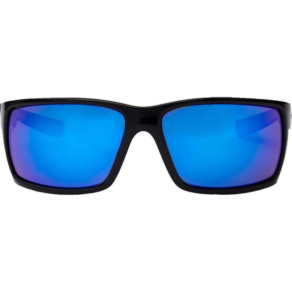 Cobia, Shiny Black/Blue Mirror Polarised Lenses