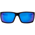 Cobia, Shiny Black/Blue Mirror Polarised Lenses