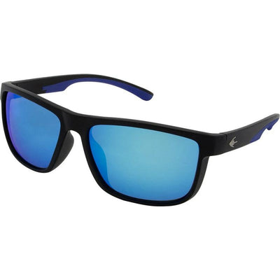 Yellowfin, Rubber Black/Blue Mirror Polarised Lenses