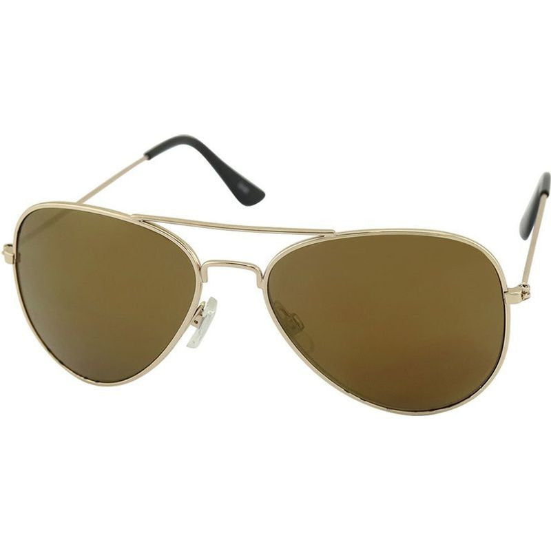 Elvis - Kids, Gold/Gold Mirror Lenses