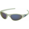 Flint - Kids, White/Blue Mirrored Lenses
