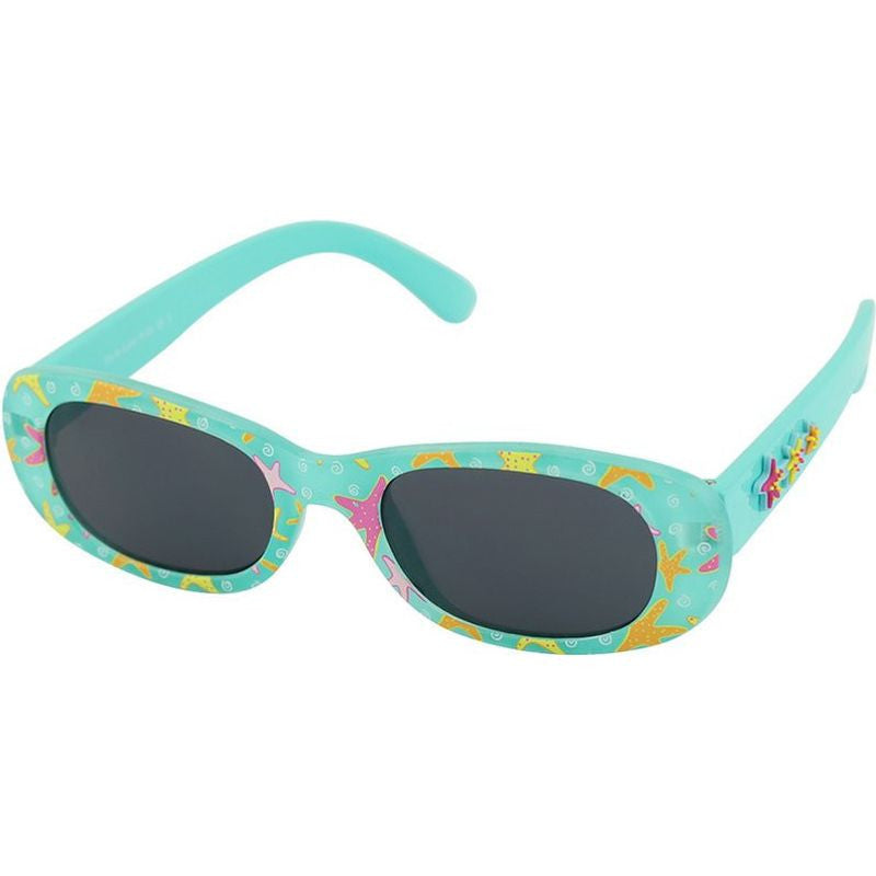 Mermaid, Aqua Starfish/Grey Lenses