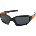 Vroom - Kids, Black and Orange/Grey Lenses
