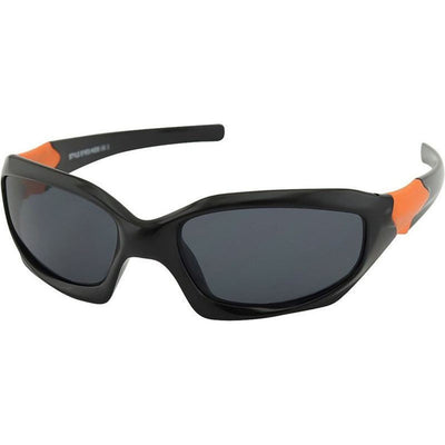 Vroom - Kids, Black and Orange/Grey Lenses