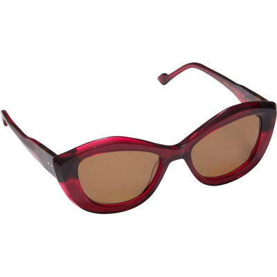 Galena, Burgundy/Brown Lenses