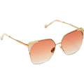 Iris, Mother of Pearl/Peach Gradient Lenses