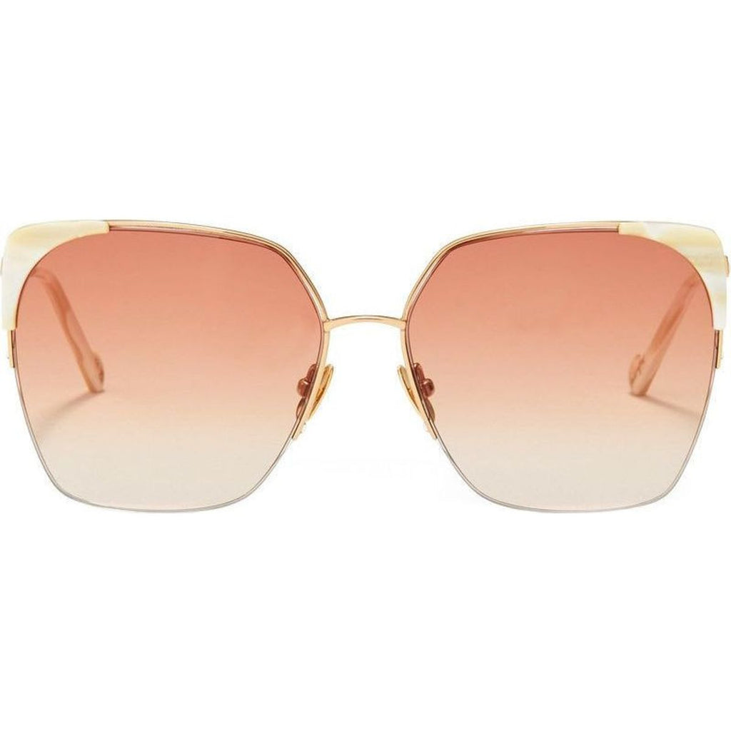 Iris, Mother of Pearl/Peach Gradient Lenses