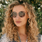 Jade, Light Gold/Brown Gradient Lenses