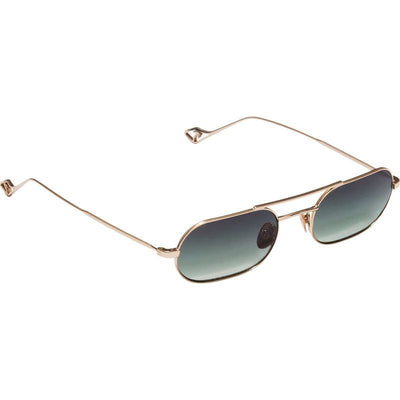 Malibu, Gold/Light Green Gradient Lenses