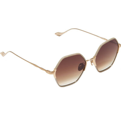Yanni II, Ecru/Brown Gradient Lenses