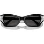 SK6029, Black/Dark Grey Lenses 53 Eye Size