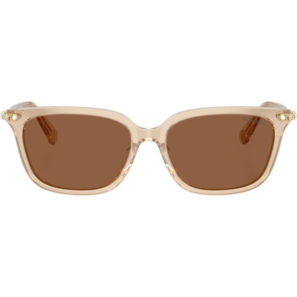 SK6064D, Milky Beige/Bronze Lenses
